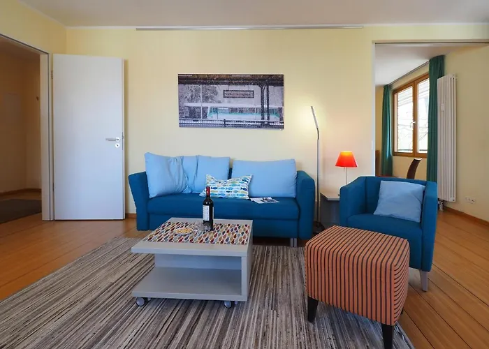 Kaiservillen Heringsdorf - Ferienwohnung Mit 1 Schlafzimmer Und Balkon D134